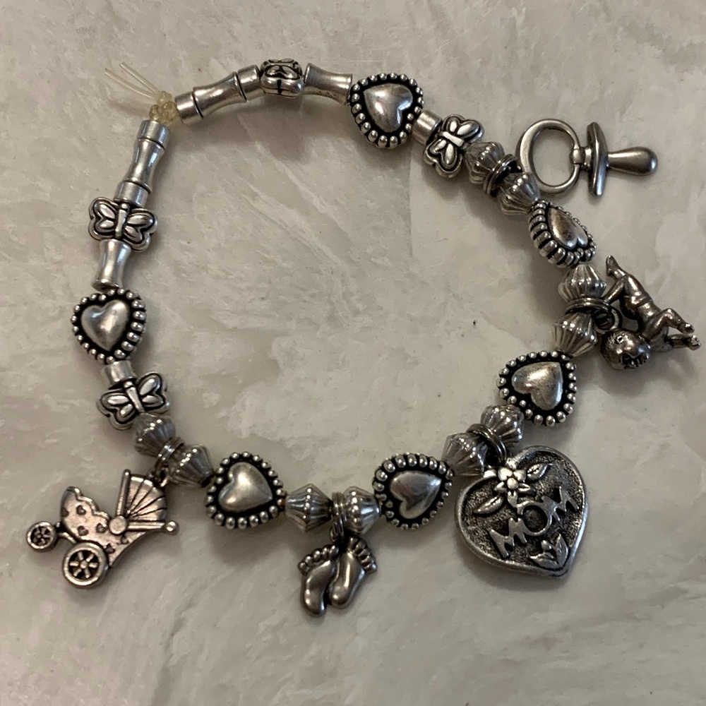 Mom Bracelet with charms
